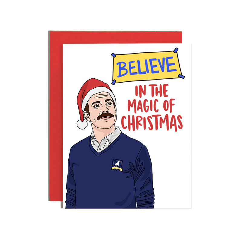 Believe in the Magic of Christmas Holiday Card