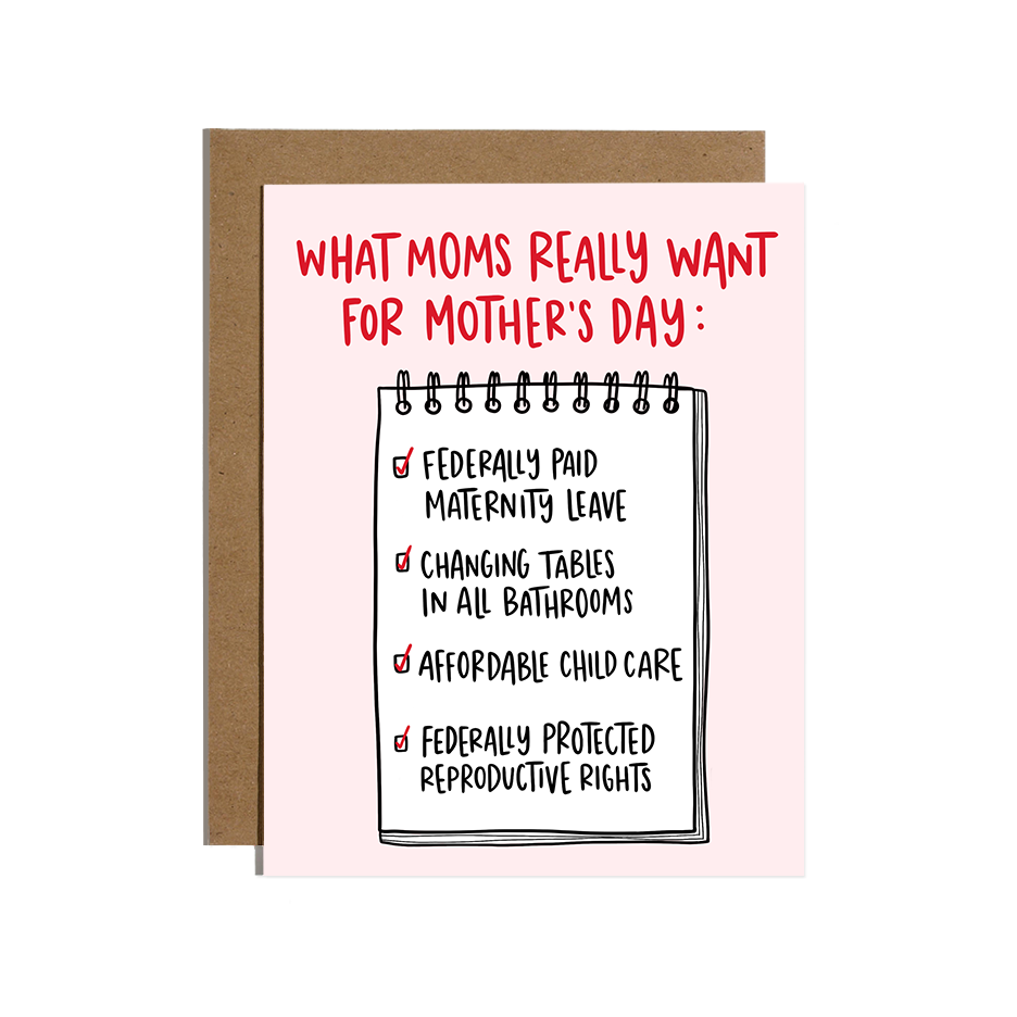 Feminist Mother's Day Card