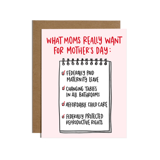 Feminist Mother's Day Card