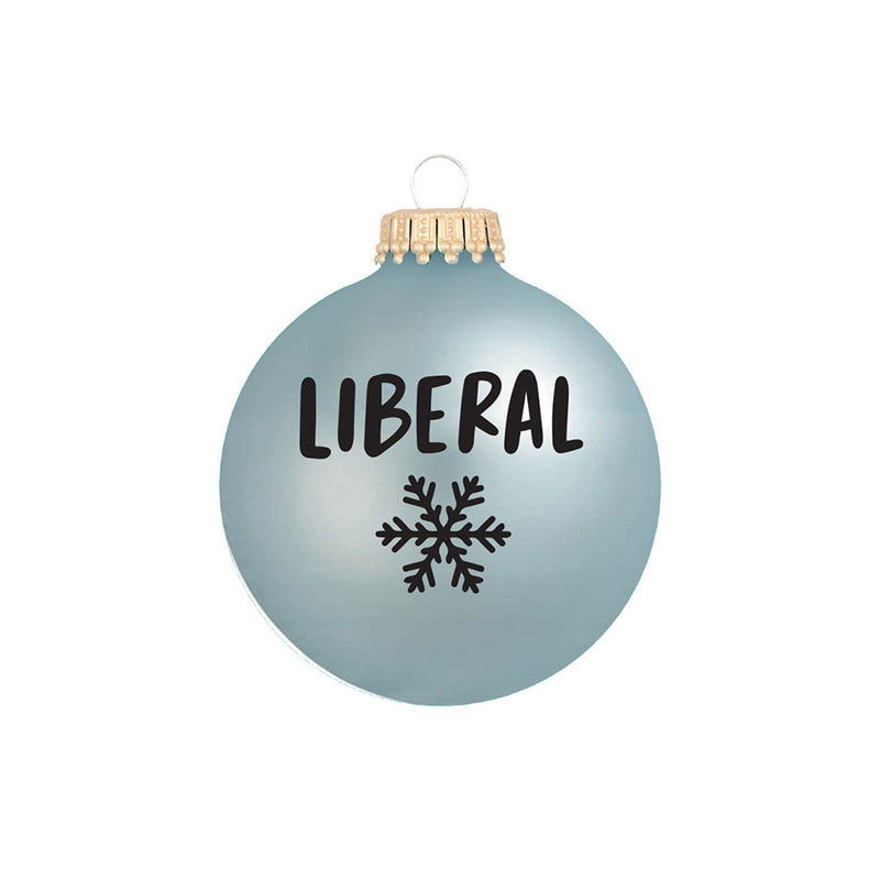 Liberal Snowflake Ornament