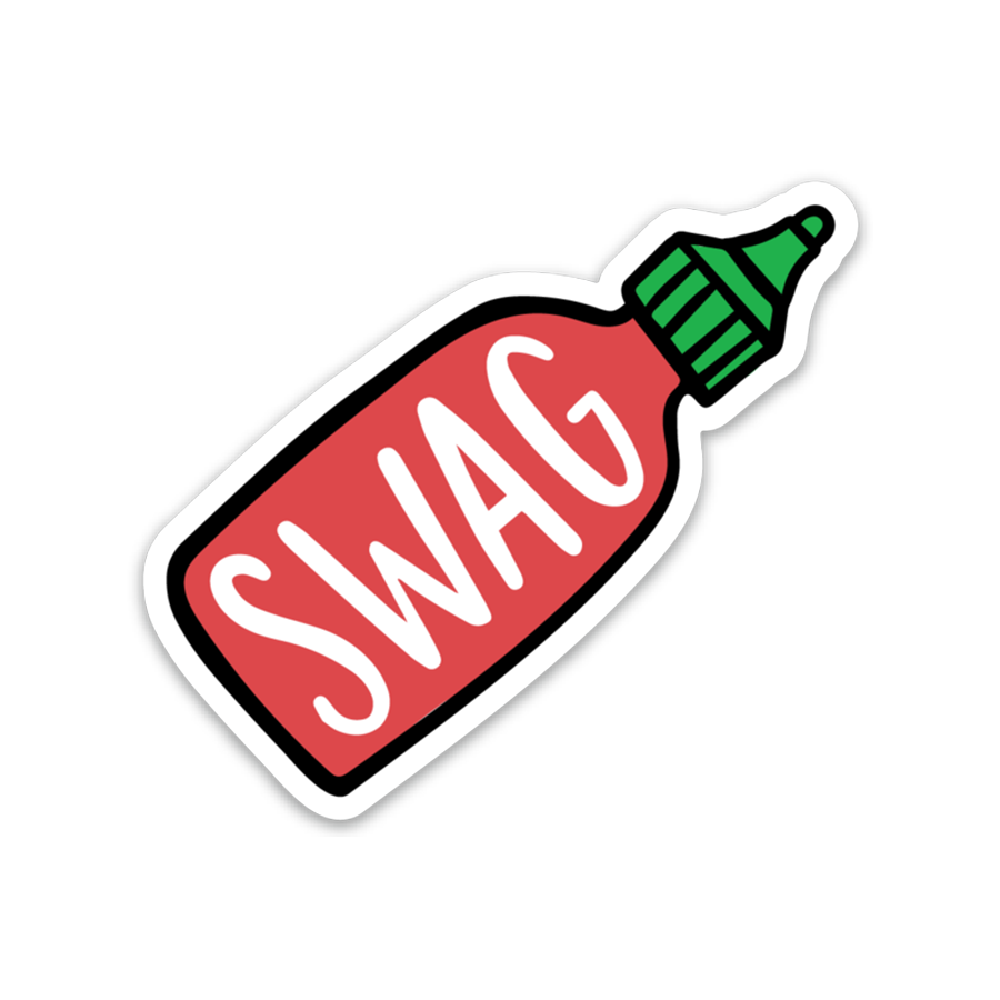 Swag Hot Sauce Sticker