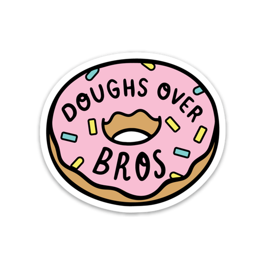 Doughs Over Bros Sticker