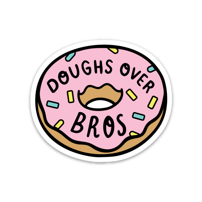 Doughs Over Bros Sticker