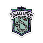 Sneaky Witch Sticker