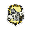 HP "Total Weirdo" Sticker