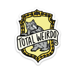 HP "Total Weirdo" Sticker