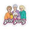Golden Gals Girl Gang Sticker