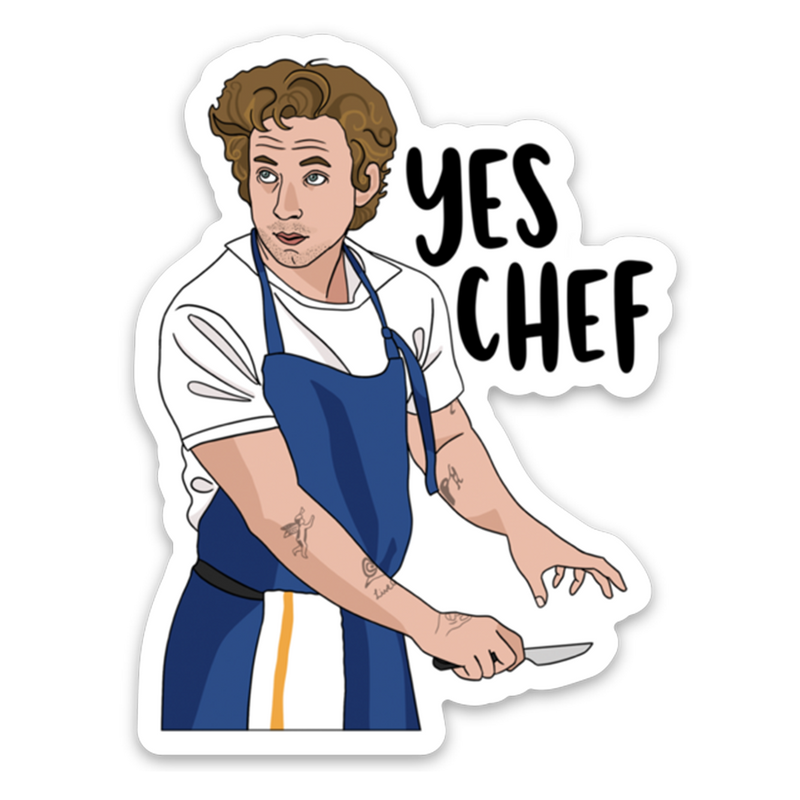 Yes Chef Sticker