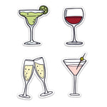 Cocktail Party Sticker Pack