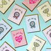 Birthday Babe Sticker Card