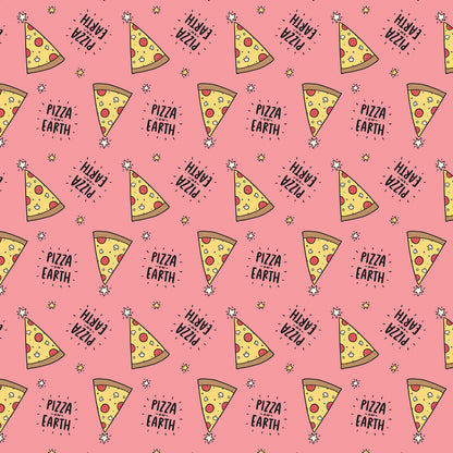 Pizza on Earth Christmas Wrapping Paper